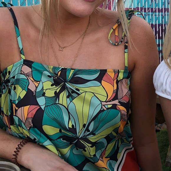 Funky patterned tank top - Picture 4 of 4